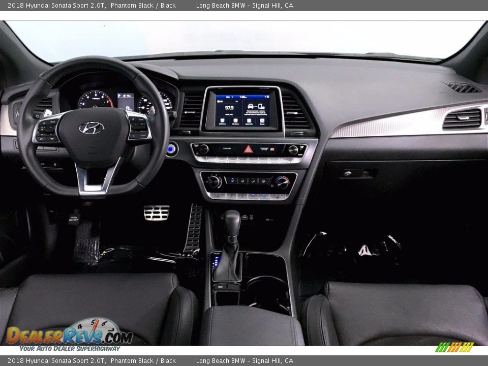 Dashboard of 2018 Hyundai Sonata Sport 2.0T Photo #15