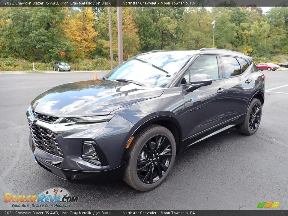 Front 3/4 View of 2021 Chevrolet Blazer RS AWD Photo #1