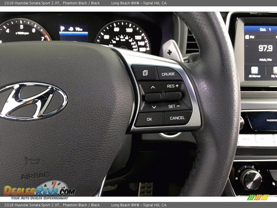 2018 Hyundai Sonata Sport 2.0T Steering Wheel Photo #19