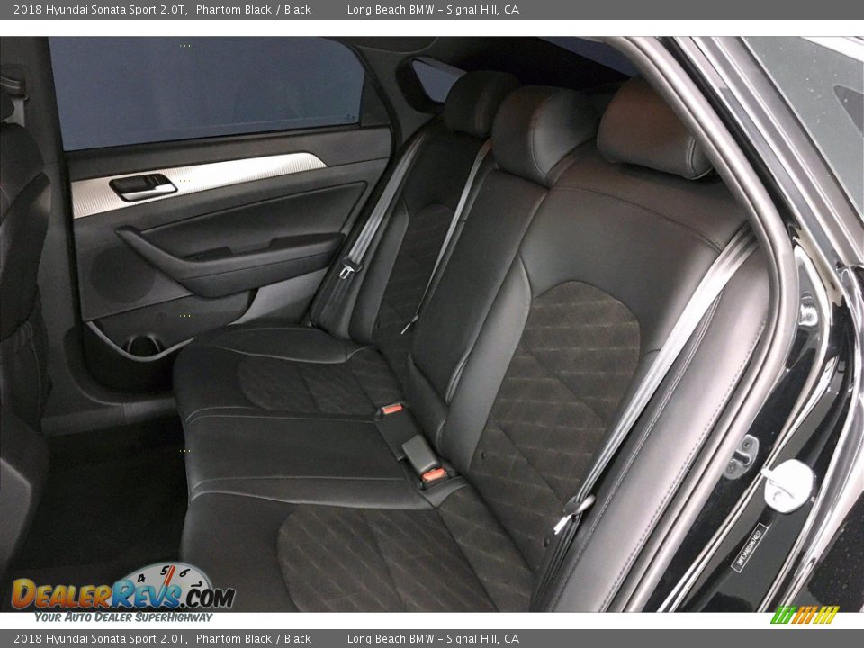 Rear Seat of 2018 Hyundai Sonata Sport 2.0T Photo #30