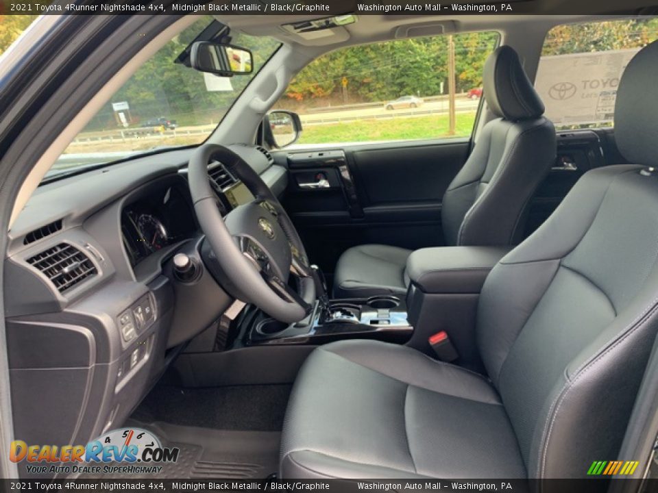 Front Seat of 2021 Toyota 4Runner Nightshade 4x4 Photo #5