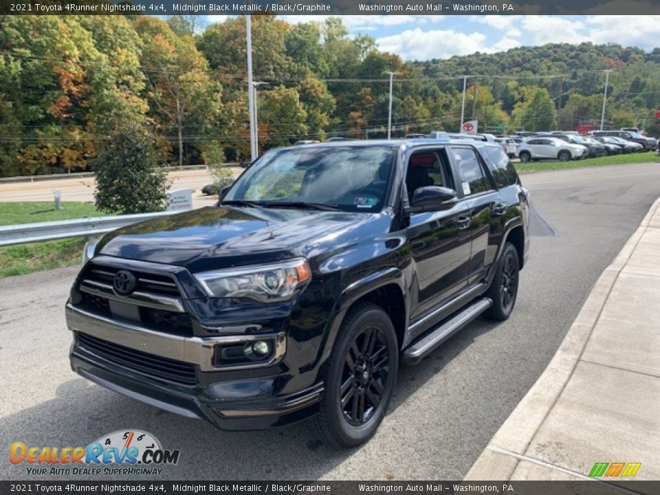 Front 3/4 View of 2021 Toyota 4Runner Nightshade 4x4 Photo #33
