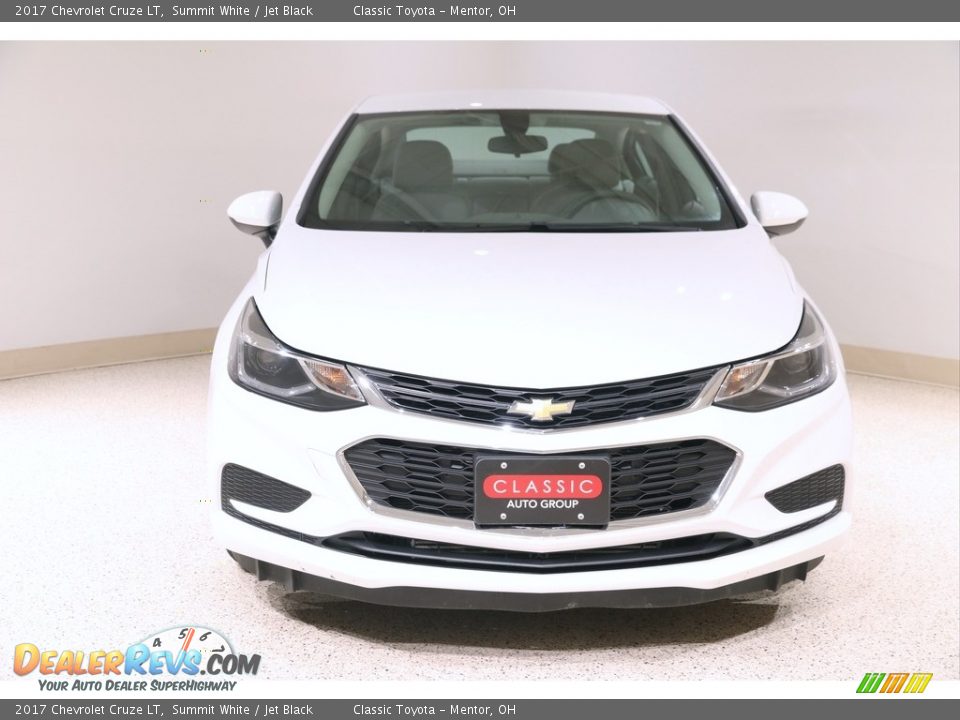 2017 Chevrolet Cruze LT Summit White / Jet Black Photo #2