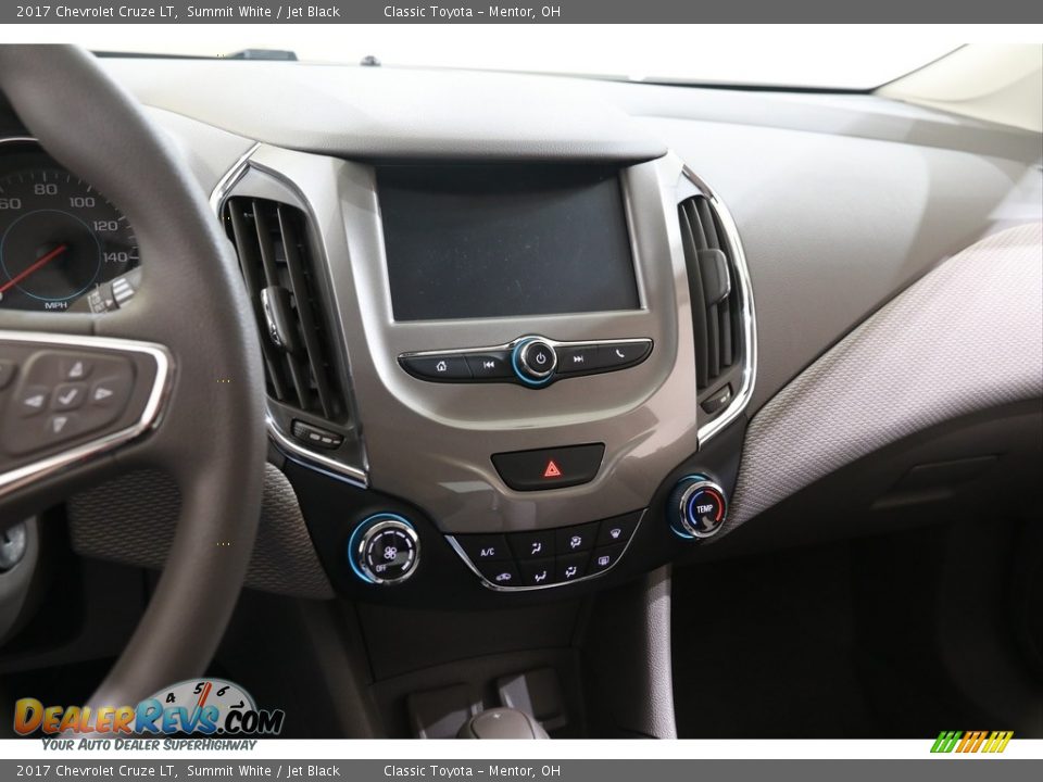 2017 Chevrolet Cruze LT Summit White / Jet Black Photo #8