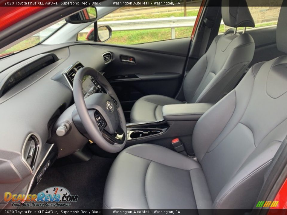 2020 Toyota Prius XLE AWD-e Supersonic Red / Black Photo #5