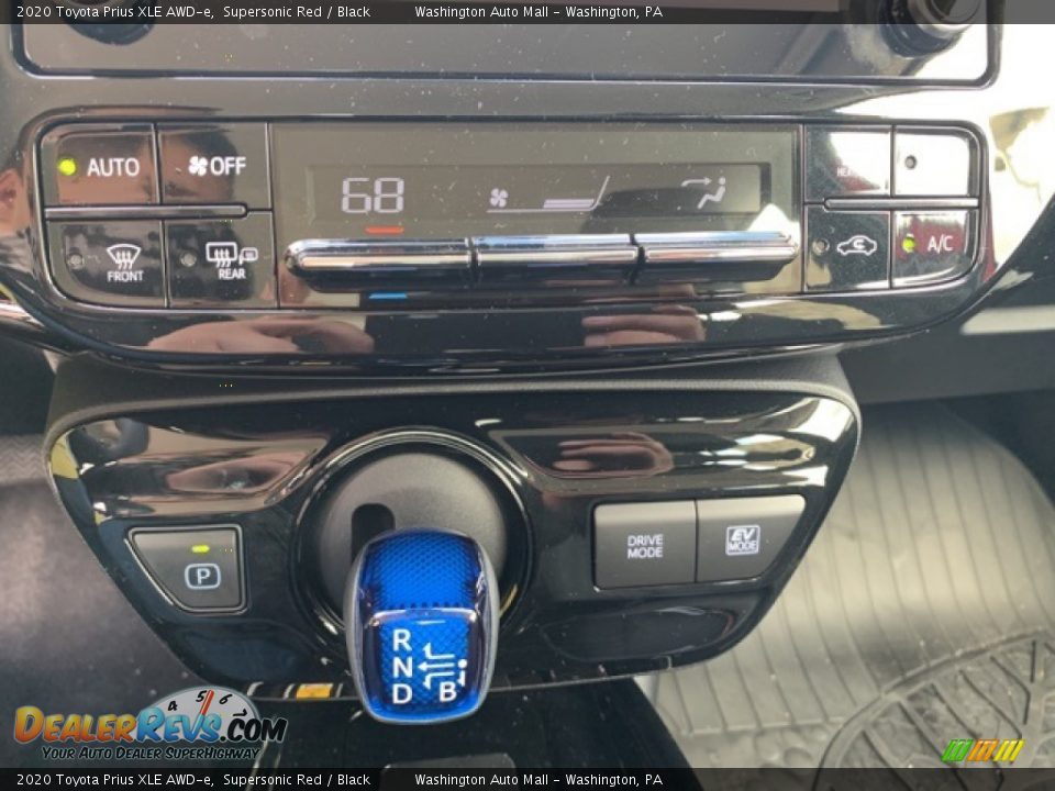 2020 Toyota Prius XLE AWD-e Supersonic Red / Black Photo #14