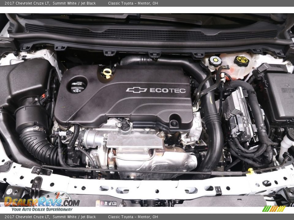 2017 Chevrolet Cruze LT Summit White / Jet Black Photo #17