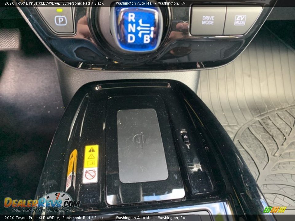 2020 Toyota Prius XLE AWD-e Supersonic Red / Black Photo #15
