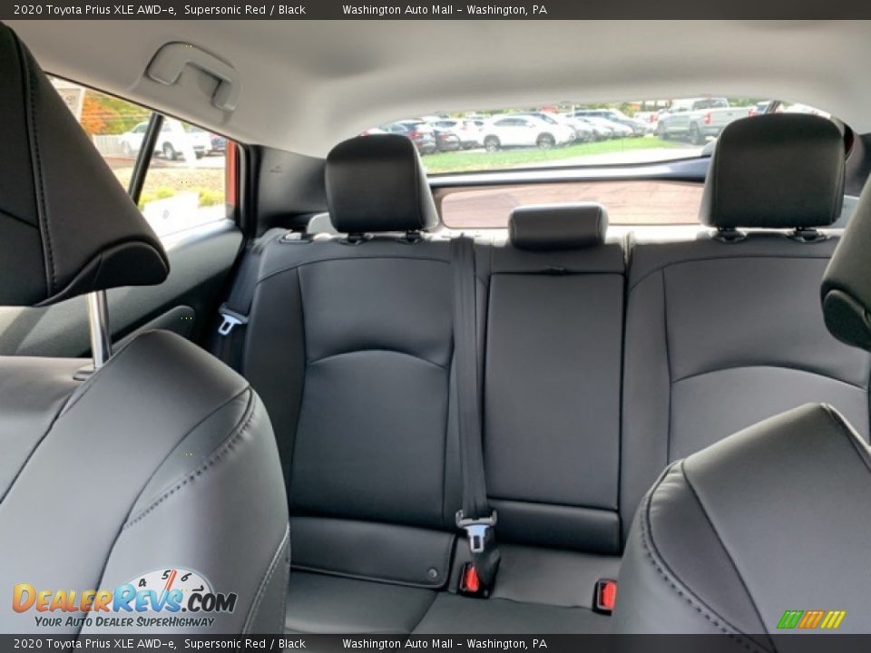 2020 Toyota Prius XLE AWD-e Supersonic Red / Black Photo #17