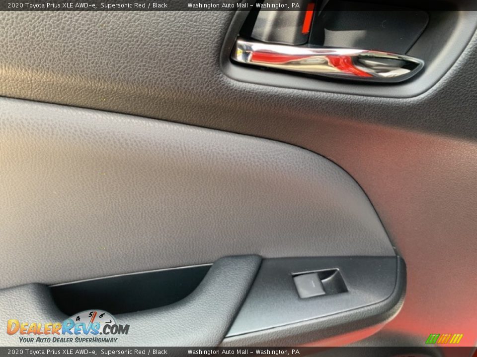 2020 Toyota Prius XLE AWD-e Supersonic Red / Black Photo #19