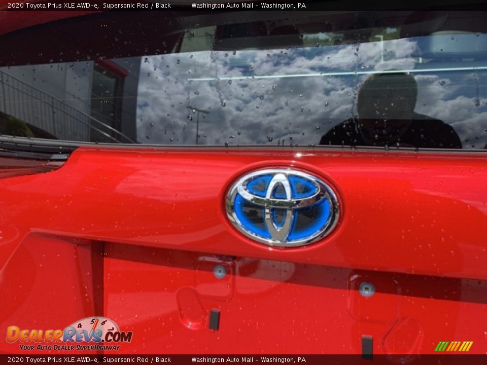 2020 Toyota Prius XLE AWD-e Supersonic Red / Black Photo #27