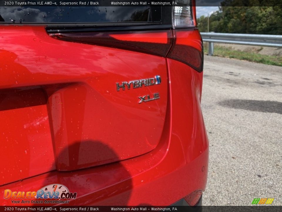 2020 Toyota Prius XLE AWD-e Supersonic Red / Black Photo #28