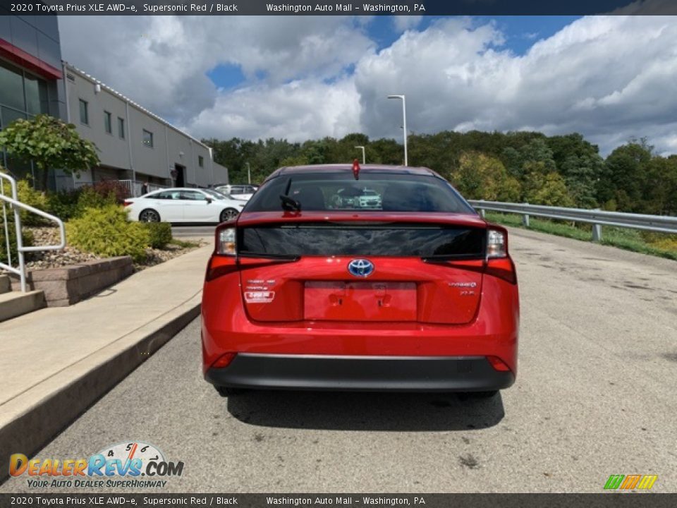 2020 Toyota Prius XLE AWD-e Supersonic Red / Black Photo #29
