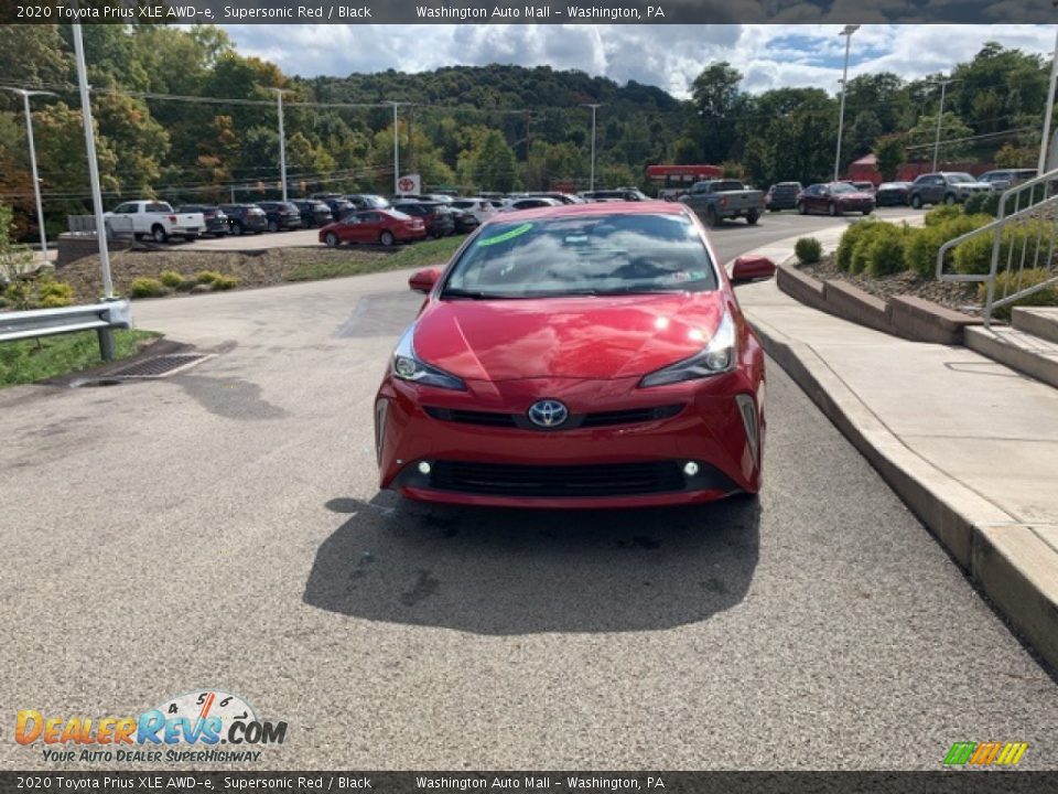 2020 Toyota Prius XLE AWD-e Supersonic Red / Black Photo #31