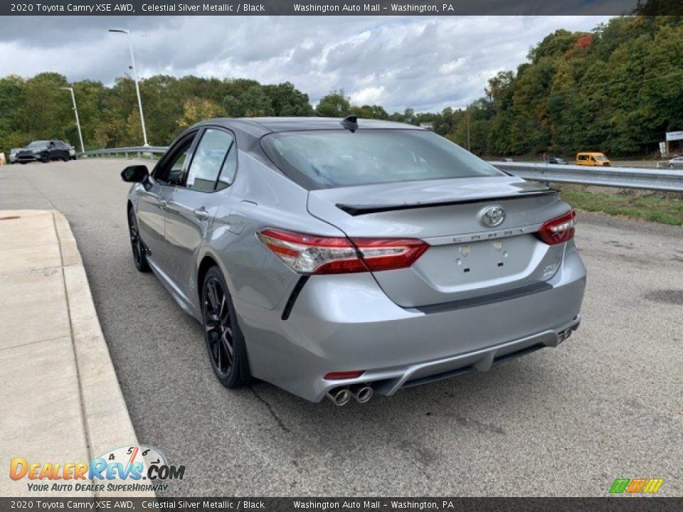 2020 Toyota Camry XSE AWD Celestial Silver Metallic / Black Photo #2