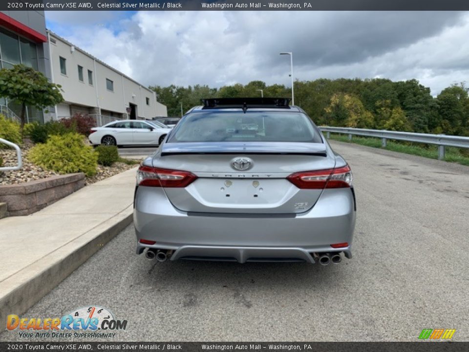 2020 Toyota Camry XSE AWD Celestial Silver Metallic / Black Photo #28