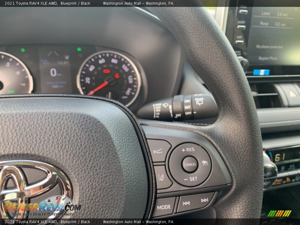 2021 Toyota RAV4 XLE AWD Steering Wheel Photo #11