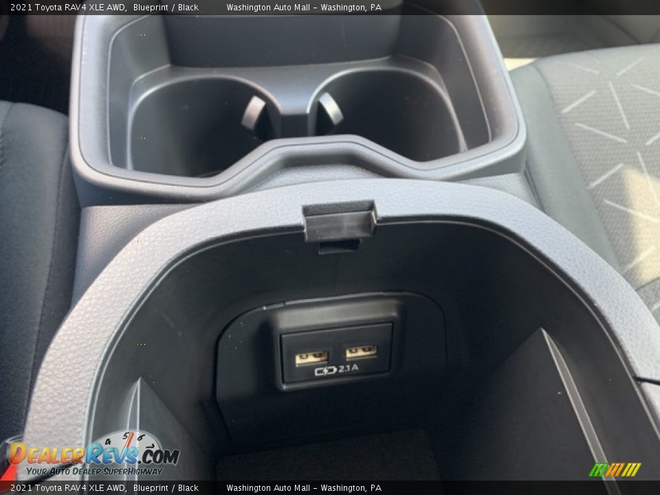2021 Toyota RAV4 XLE AWD Blueprint / Black Photo #17