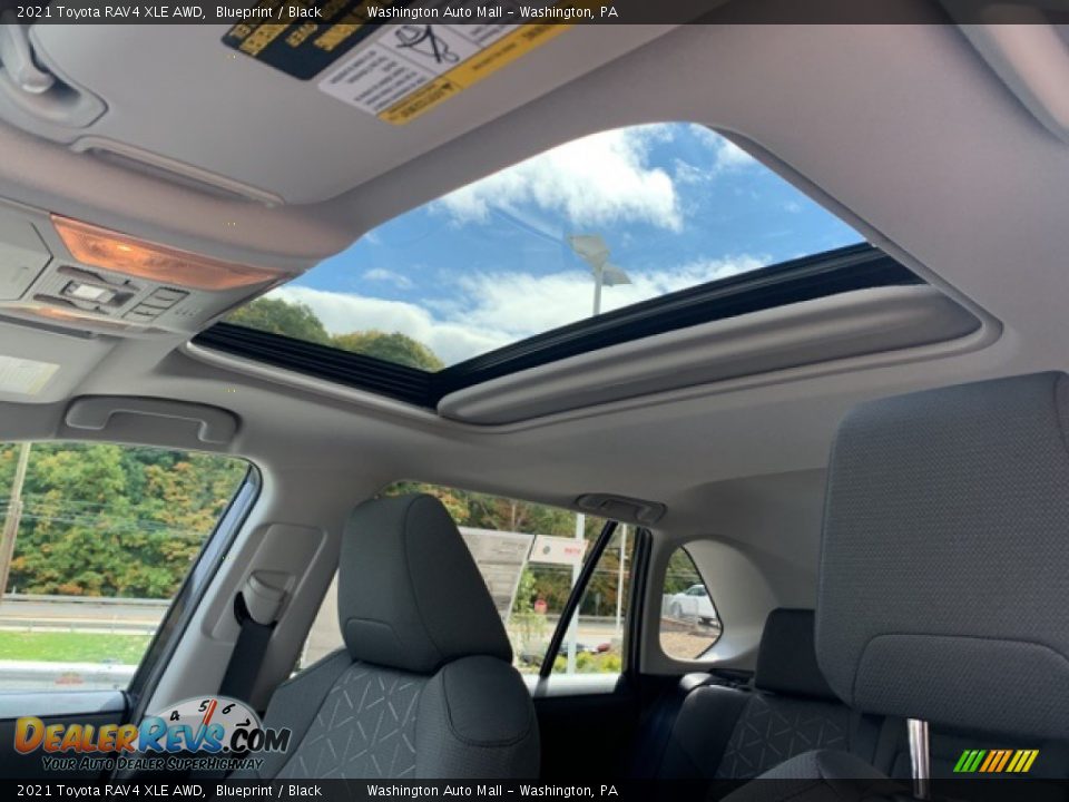Sunroof of 2021 Toyota RAV4 XLE AWD Photo #20