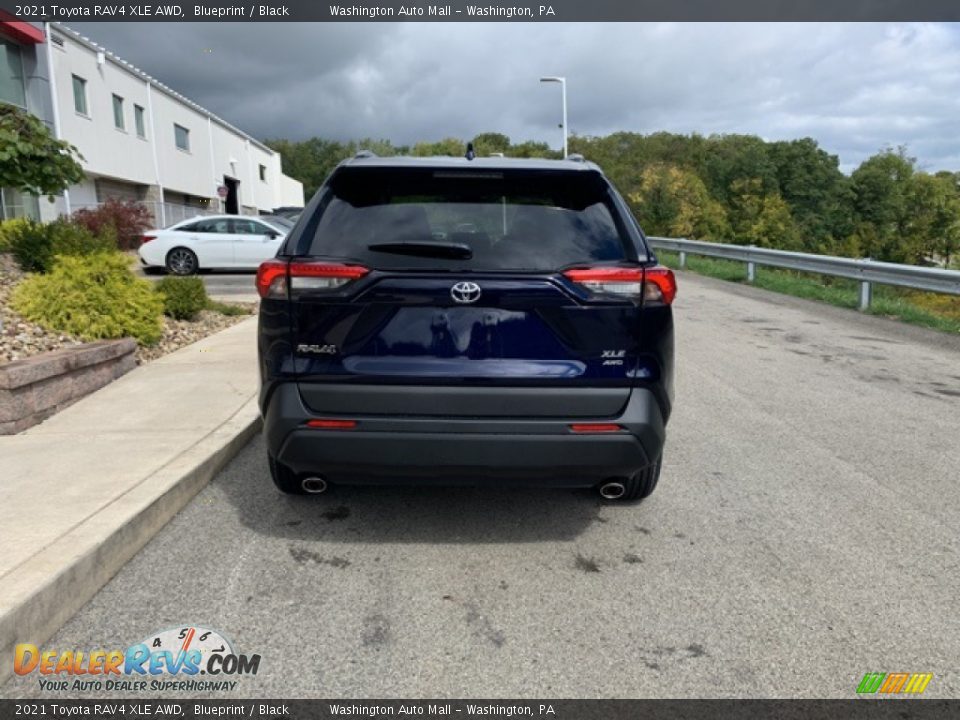 2021 Toyota RAV4 XLE AWD Blueprint / Black Photo #33