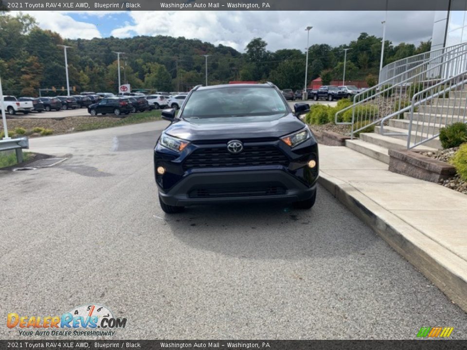 2021 Toyota RAV4 XLE AWD Blueprint / Black Photo #35