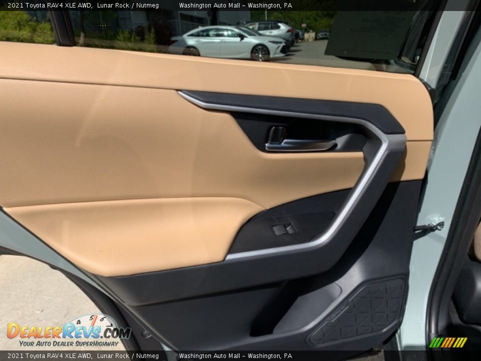 Door Panel of 2021 Toyota RAV4 XLE AWD Photo #20