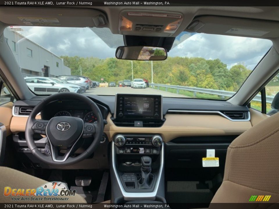 Nutmeg Interior - 2021 Toyota RAV4 XLE AWD Photo #25