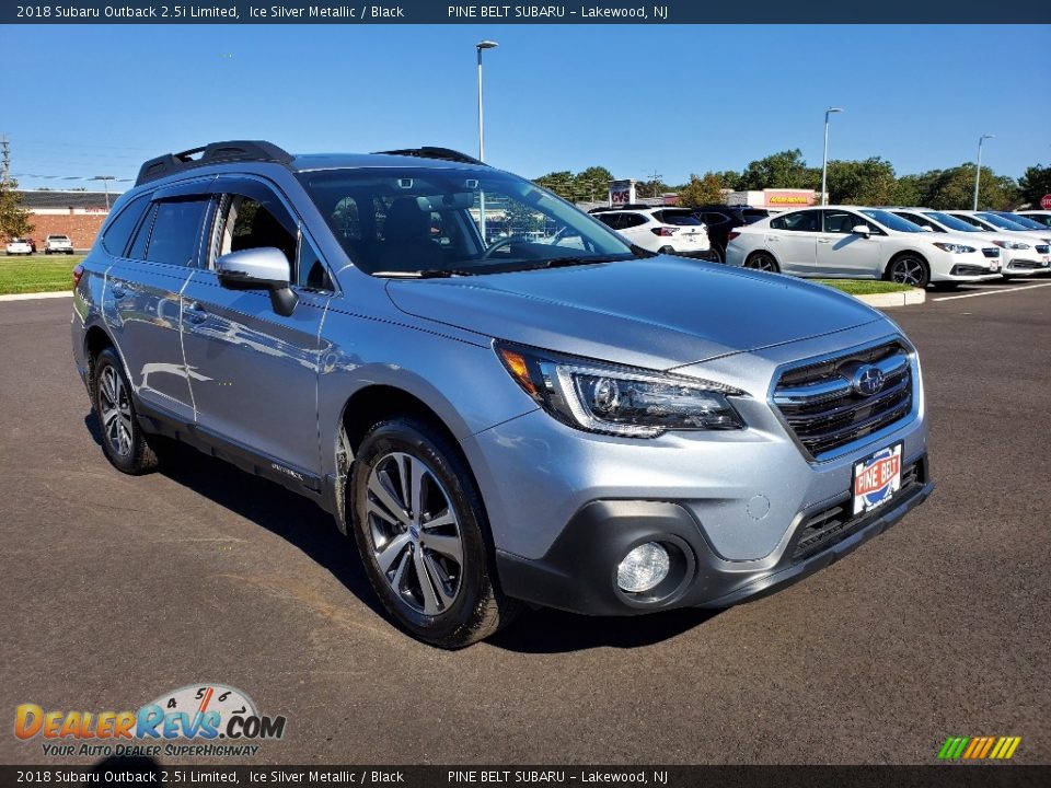 2018 Subaru Outback 2.5i Limited Ice Silver Metallic / Black Photo #1