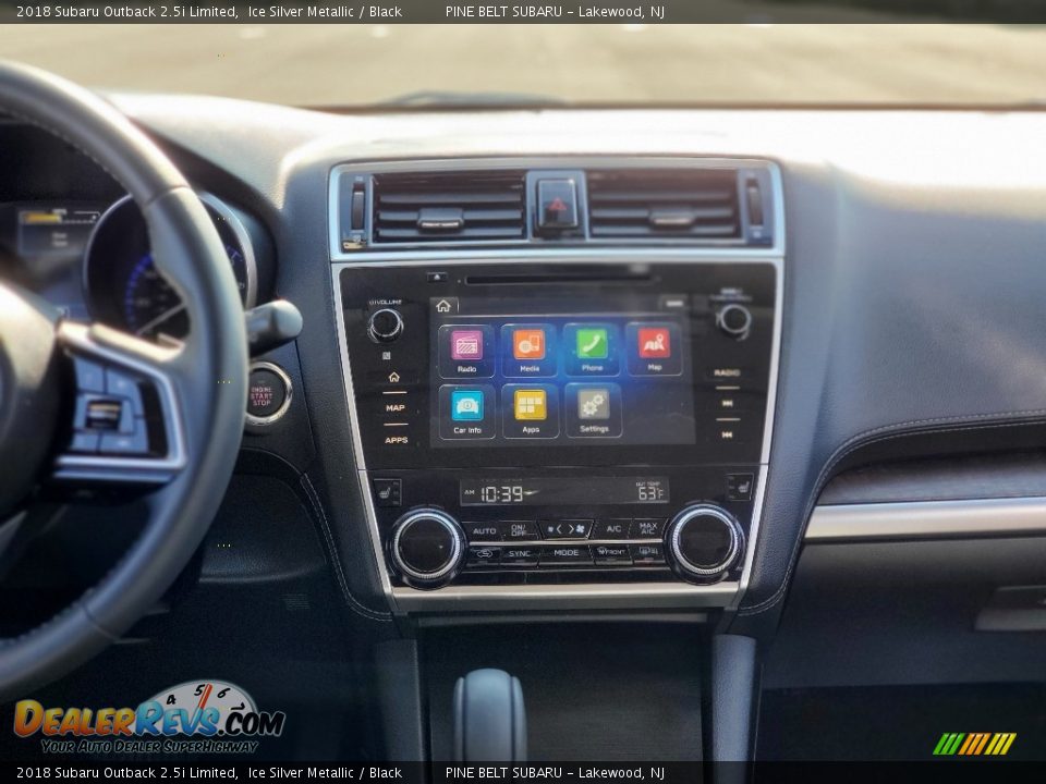 2018 Subaru Outback 2.5i Limited Ice Silver Metallic / Black Photo #4