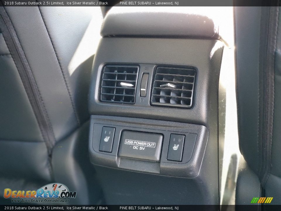 2018 Subaru Outback 2.5i Limited Ice Silver Metallic / Black Photo #10