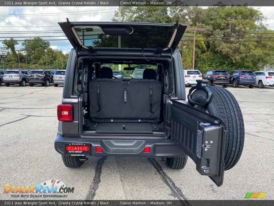 2021 Jeep Wrangler Sport 4x4 Granite Crystal Metallic / Black Photo #11