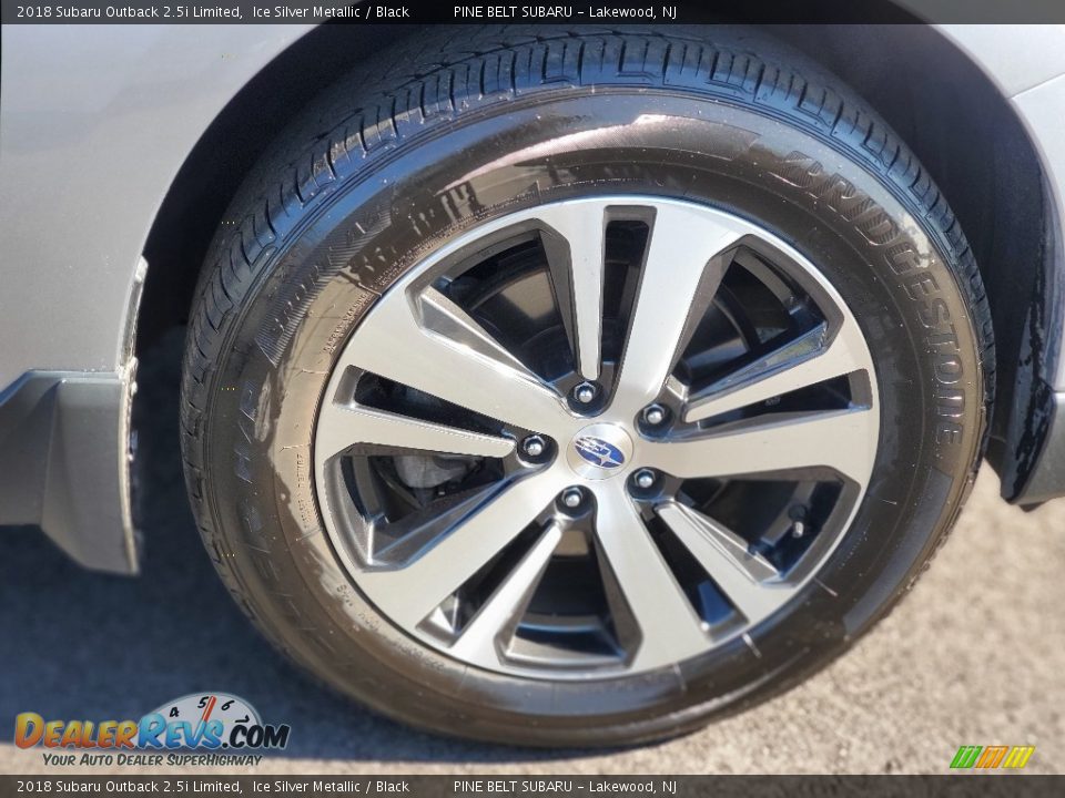 2018 Subaru Outback 2.5i Limited Ice Silver Metallic / Black Photo #22