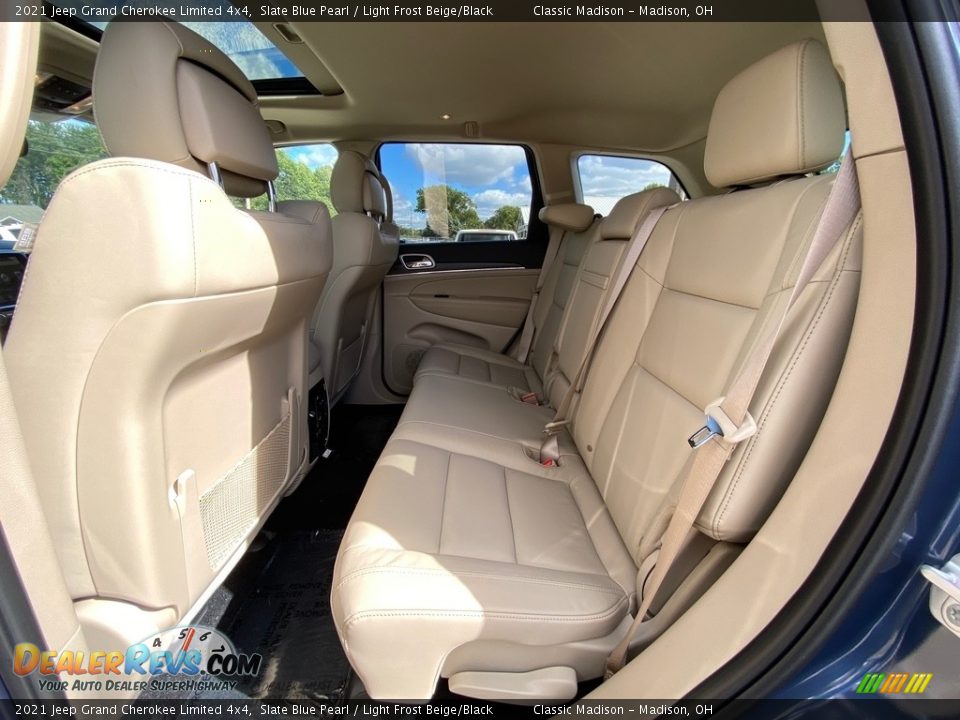 Rear Seat of 2021 Jeep Grand Cherokee Limited 4x4 Photo #3