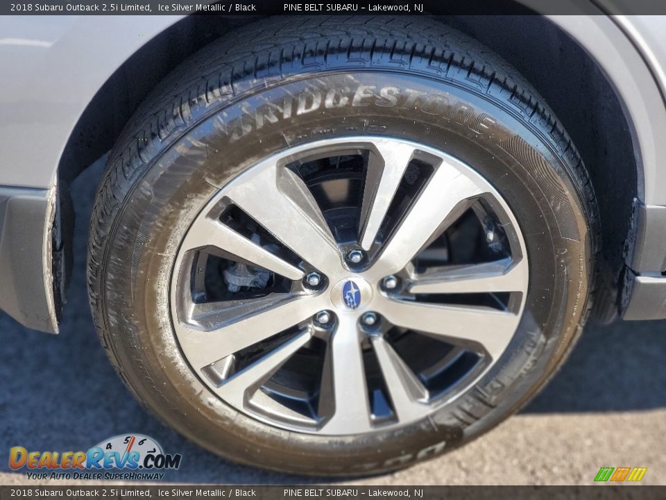 2018 Subaru Outback 2.5i Limited Ice Silver Metallic / Black Photo #28