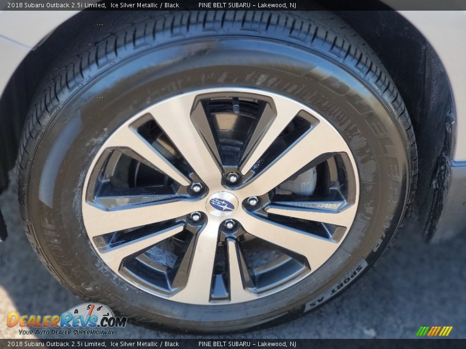 2018 Subaru Outback 2.5i Limited Ice Silver Metallic / Black Photo #33