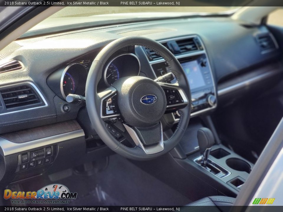 2018 Subaru Outback 2.5i Limited Ice Silver Metallic / Black Photo #34