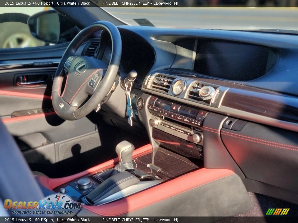 Black Interior - 2015 Lexus LS 460 F Sport Photo #3