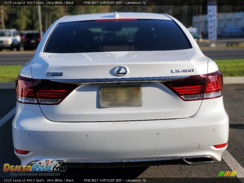 2015 Lexus LS 460 F Sport Ultra White / Black Photo #5