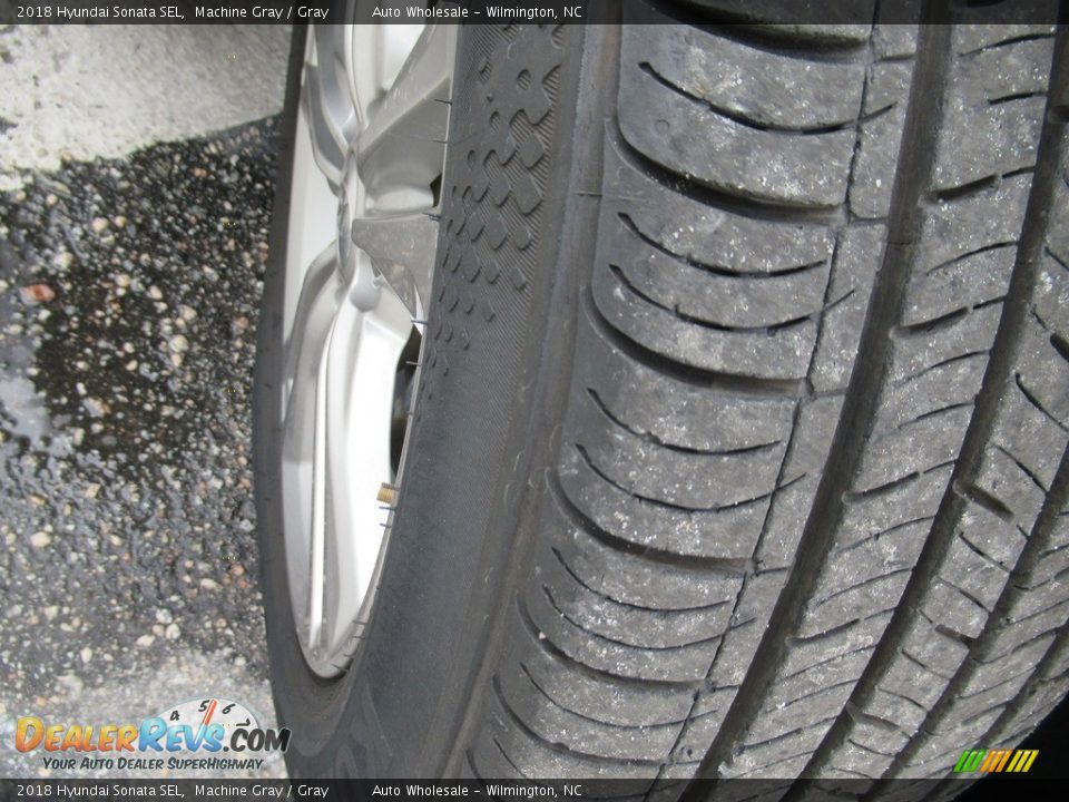 2018 Hyundai Sonata SEL Machine Gray / Gray Photo #8