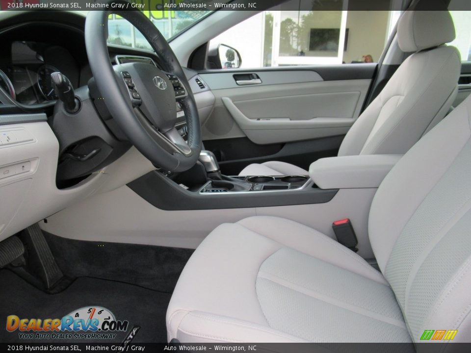 2018 Hyundai Sonata SEL Machine Gray / Gray Photo #10