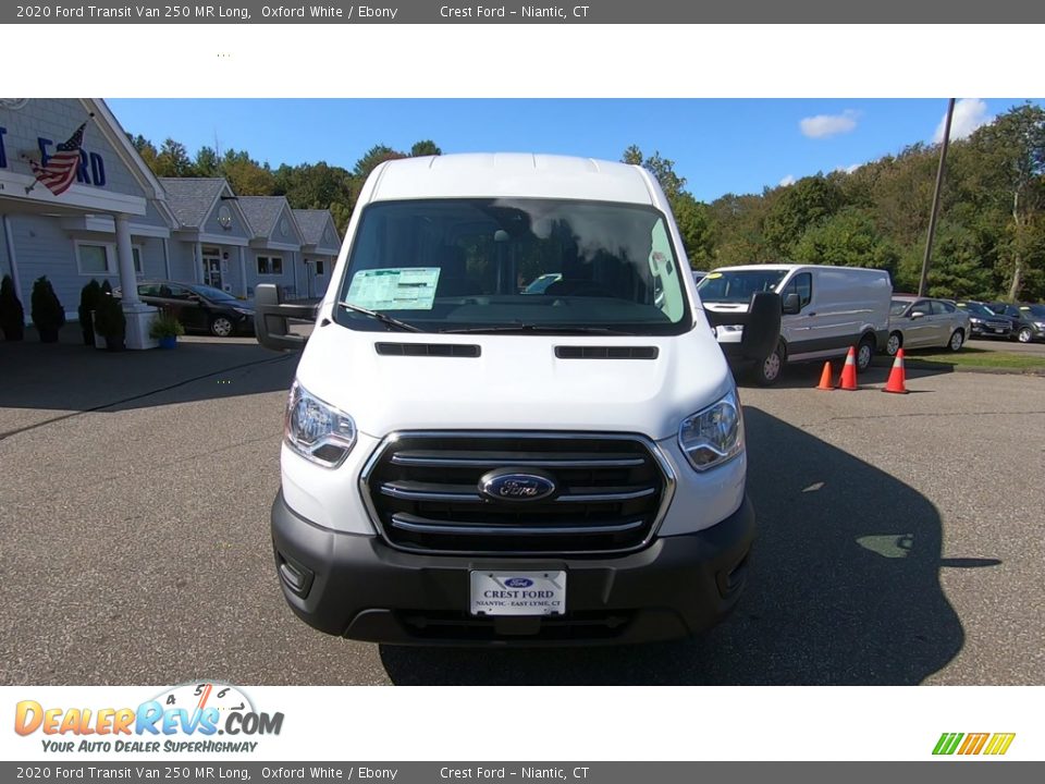 2020 Ford Transit Van 250 MR Long Oxford White / Ebony Photo #2