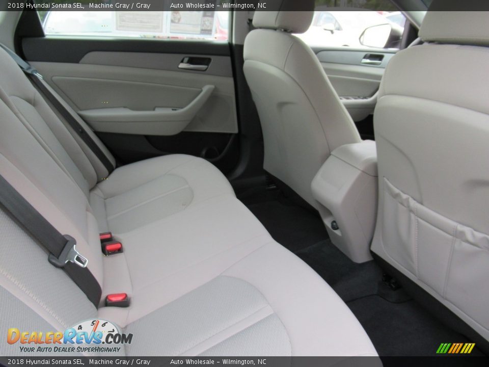 2018 Hyundai Sonata SEL Machine Gray / Gray Photo #13