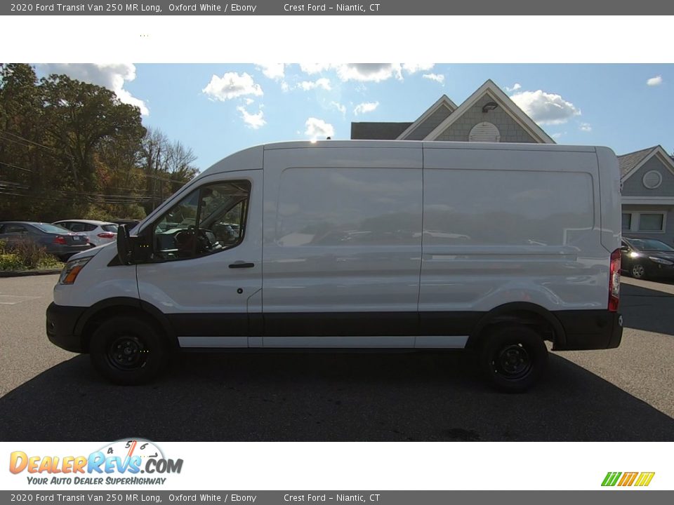 2020 Ford Transit Van 250 MR Long Oxford White / Ebony Photo #4