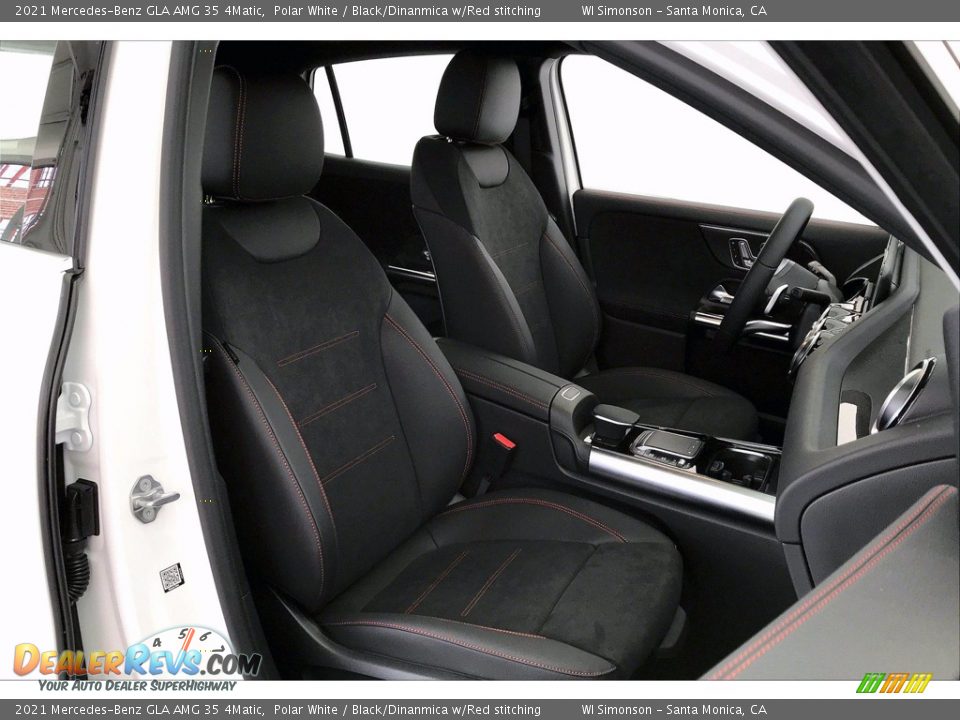 Front Seat of 2021 Mercedes-Benz GLA AMG 35 4Matic Photo #5