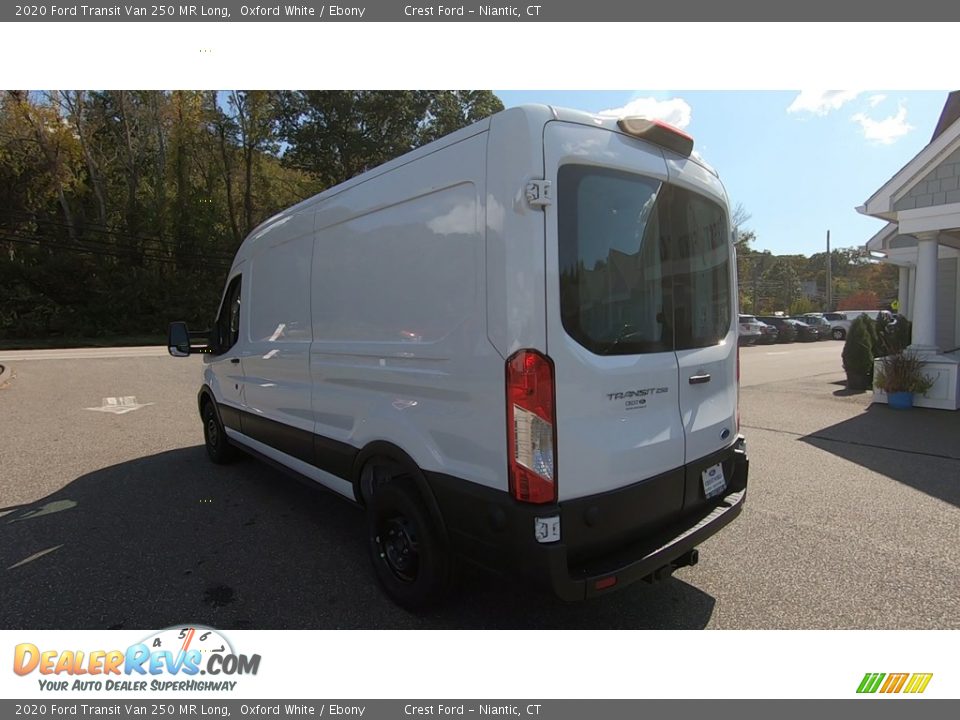 2020 Ford Transit Van 250 MR Long Oxford White / Ebony Photo #5