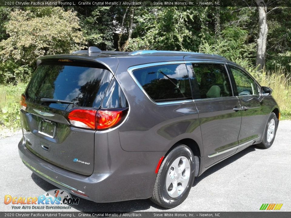 2020 Chrysler Pacifica Hybrid Touring L Granite Crystal Metallic / Alloy/Black Photo #6