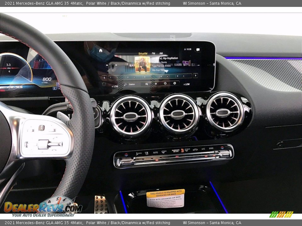 Controls of 2021 Mercedes-Benz GLA AMG 35 4Matic Photo #6