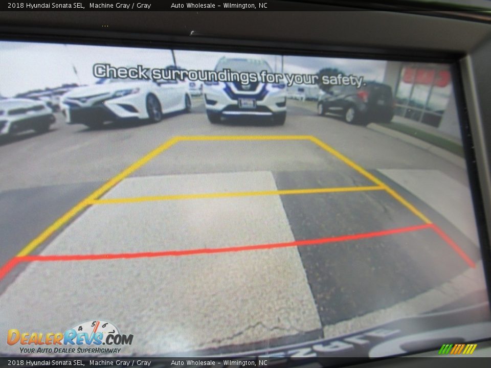 2018 Hyundai Sonata SEL Machine Gray / Gray Photo #18