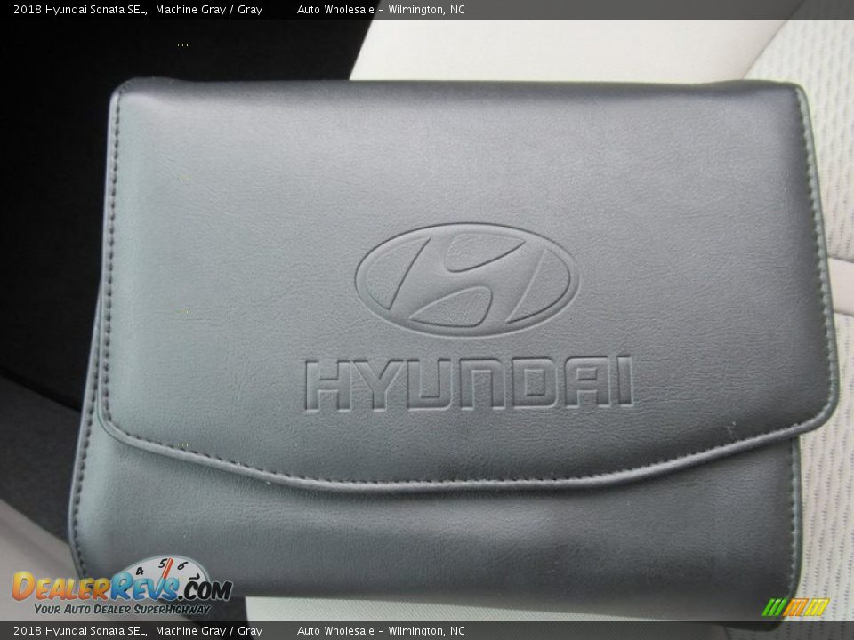2018 Hyundai Sonata SEL Machine Gray / Gray Photo #20
