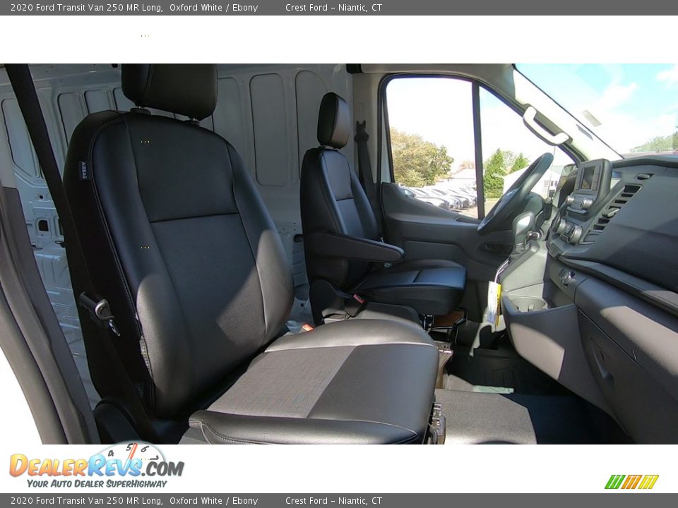 2020 Ford Transit Van 250 MR Long Oxford White / Ebony Photo #20